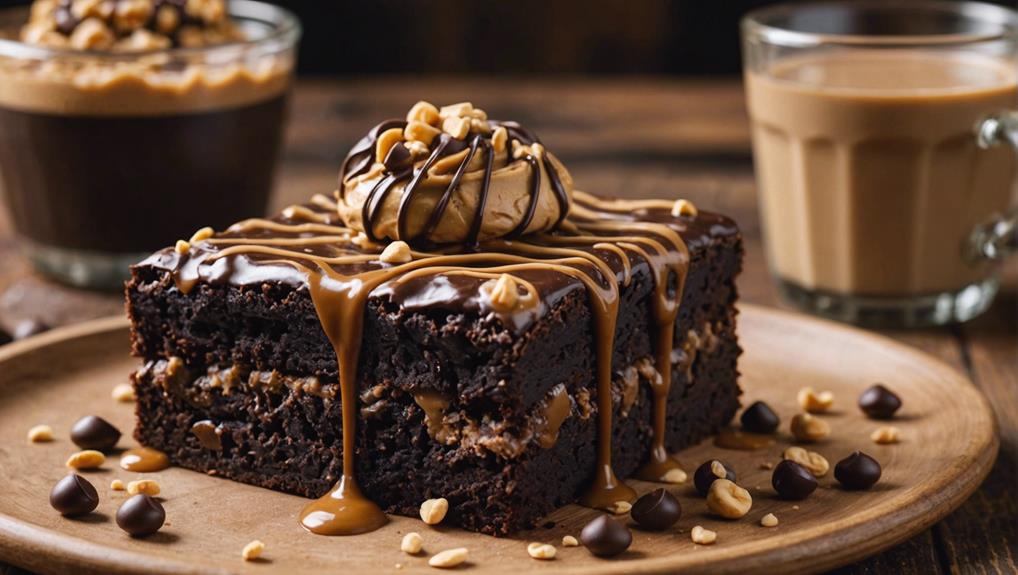 delicious buckeye brownie crumbs