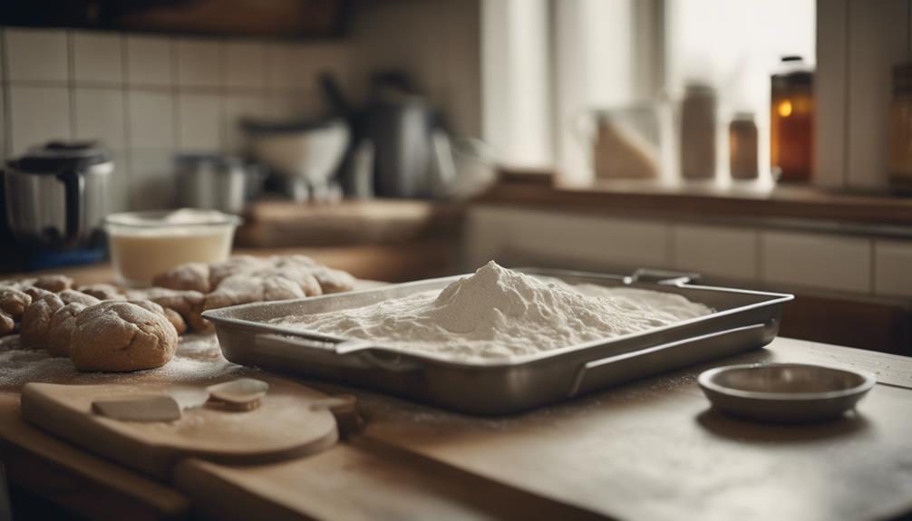 processing flour with heat