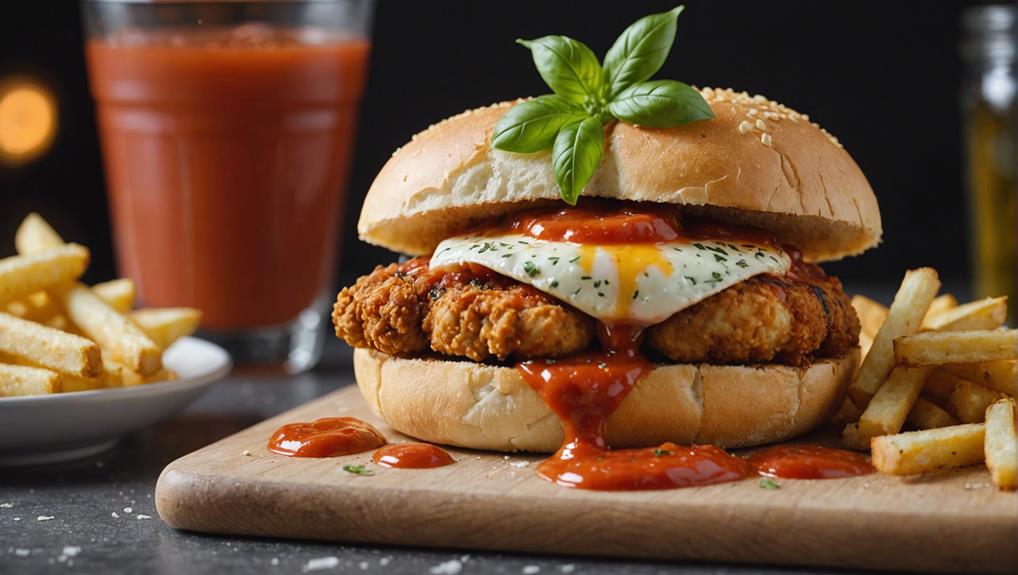 crispy breaded chicken cutlet