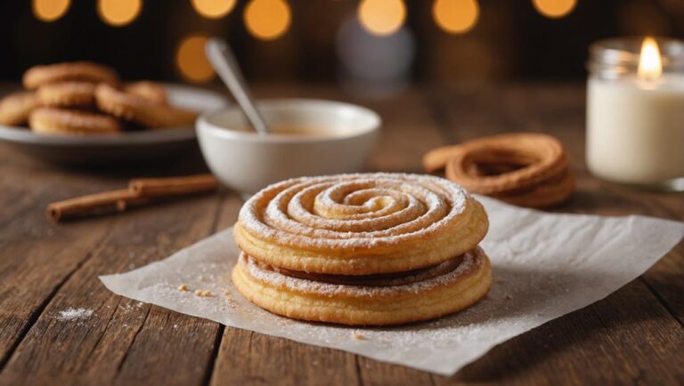crispy churro crumble cookie