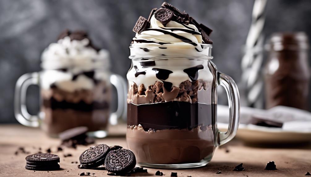 delicious layered dessert choice
