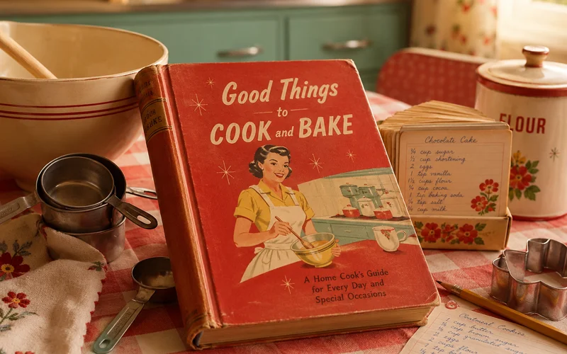 vintage Betty Crocker cookbook